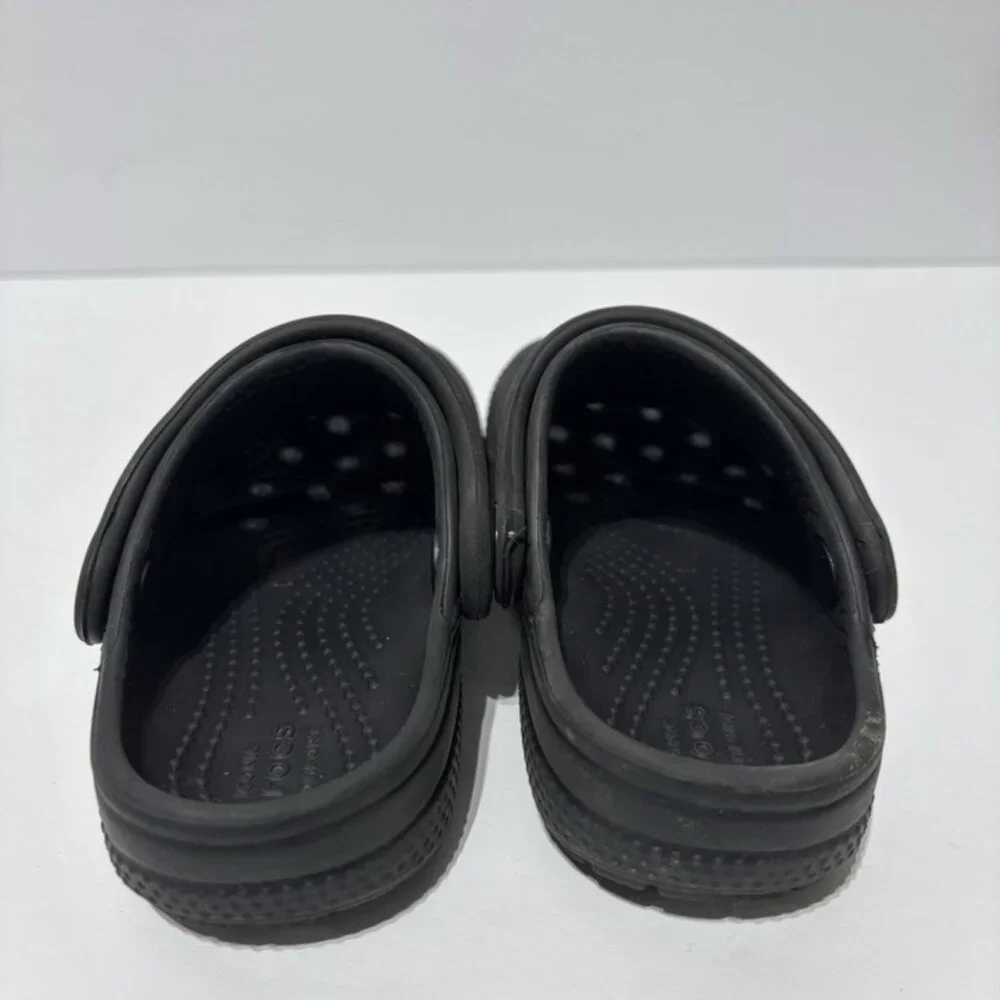 Crocs Toddlers’ Classic Clogs Black, Girls’ Size 8 M